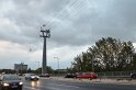 Einsatz BF Hoehenretter Koelner Seilbahn Hoehe Zoobruecke P2110